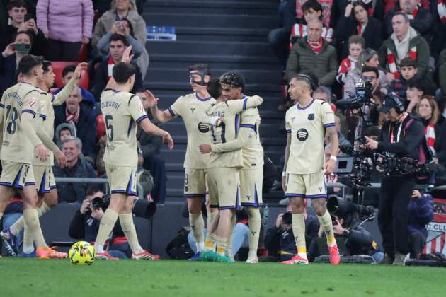 Athletic - Barça gol / Foto: EFE