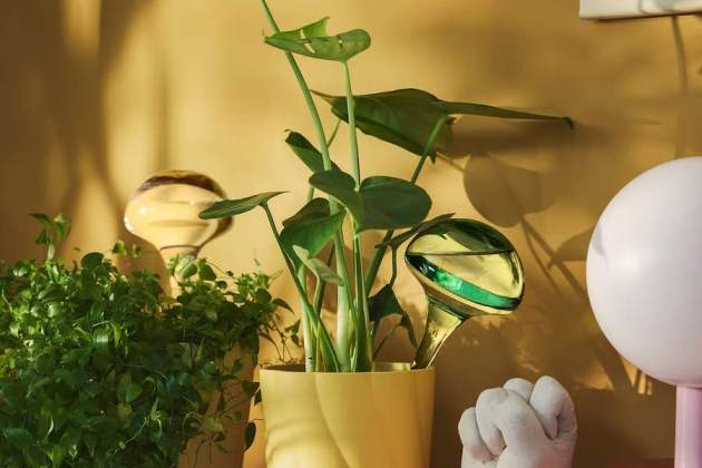 doftrips accesorio riego automatico vidrio rosa verde  1498841 pe1006420 s5