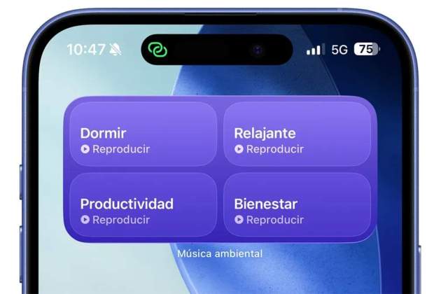 widget musica ambiental