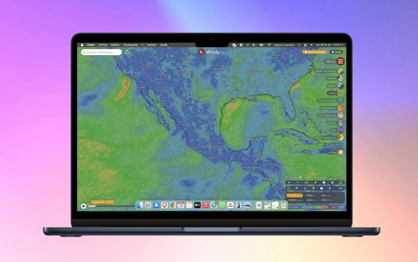 Así puedes poner una web como fondo de pantalla en macOS