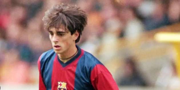 Jofre Mateu, cuando vestía de azulgrana