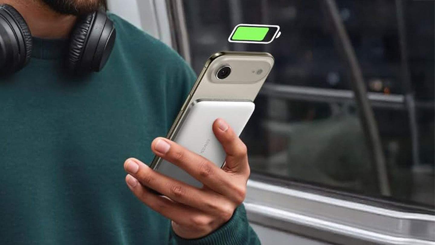Esta batería MagSafe es tan fina como el iPhone y casi duplica tu batería