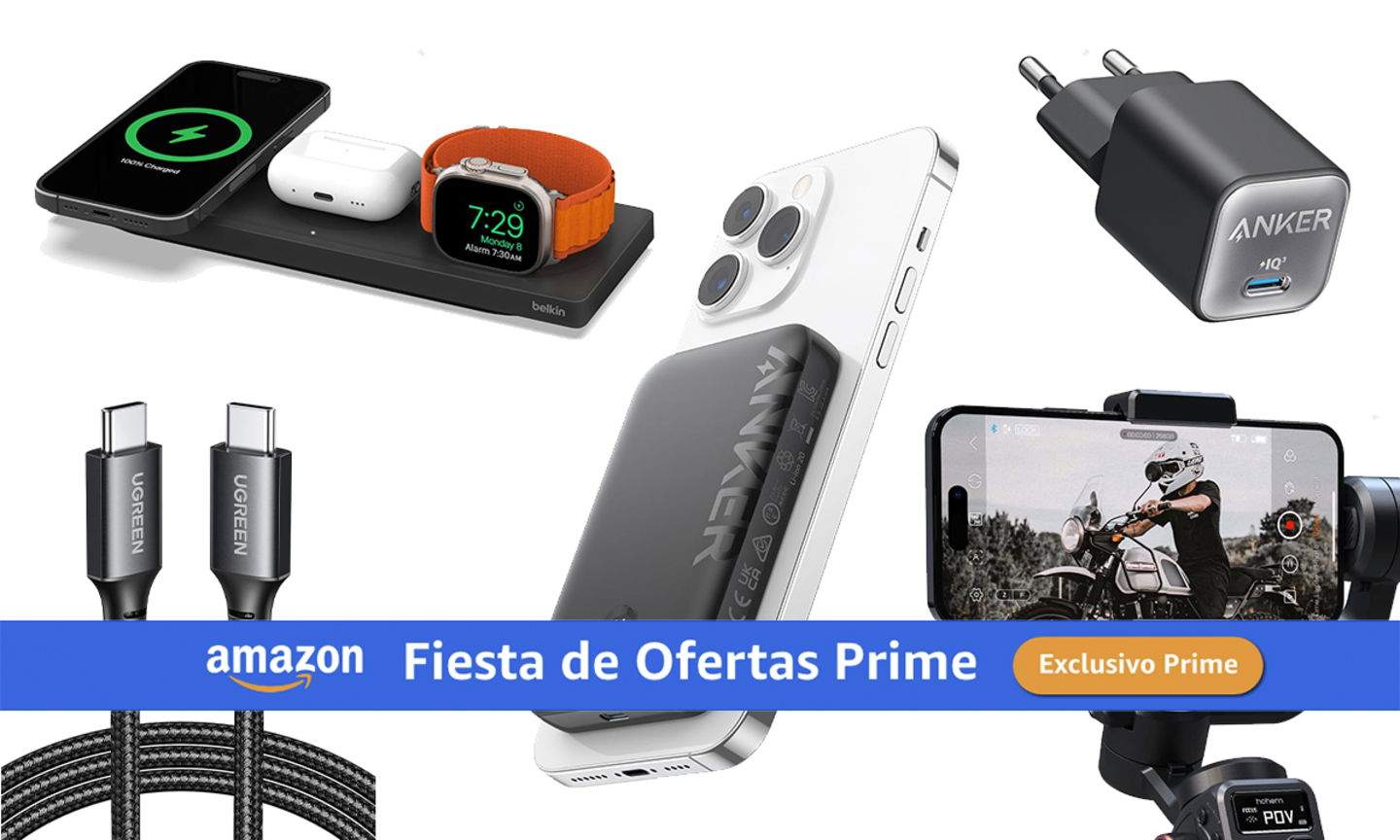 Festa d'ofertes Prime d'Amazon: aquests són els millors accessoris per a iPhone en oferta