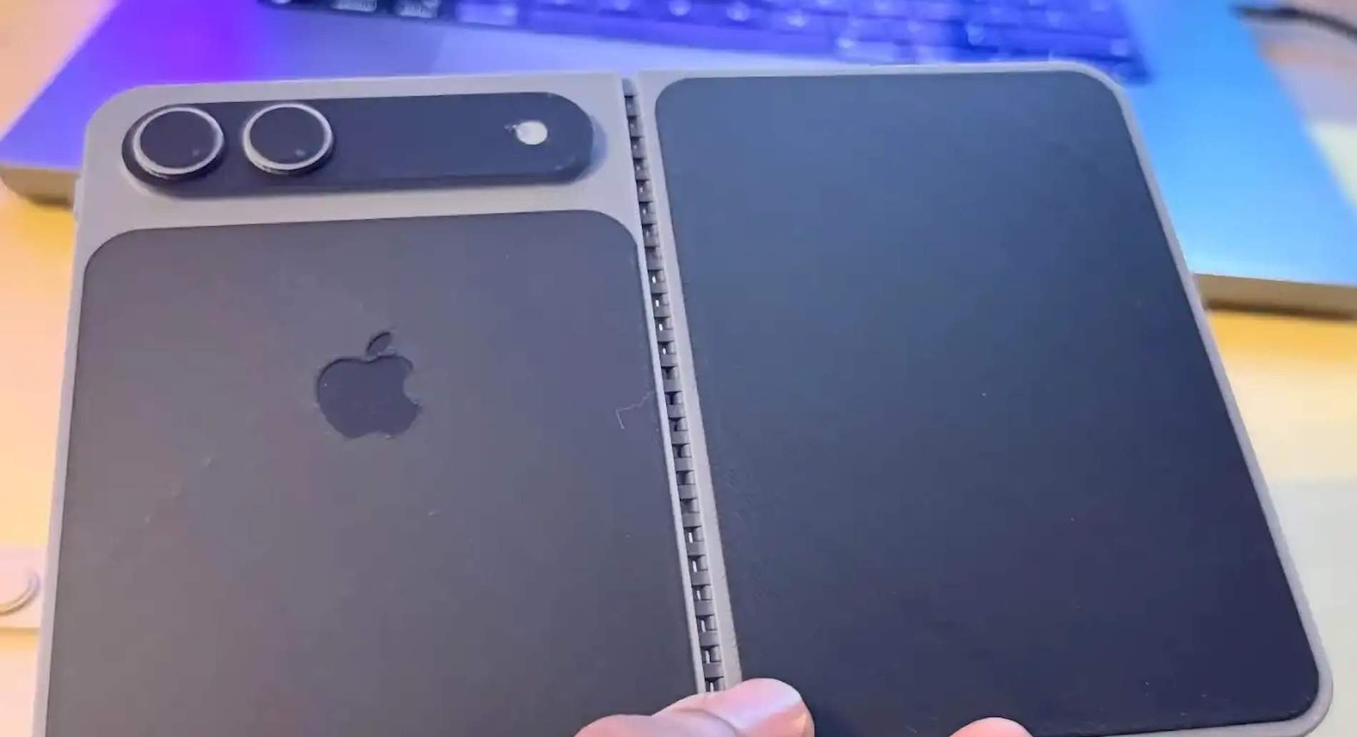 Es filtra el disseny de l'iPhone plegable amb tot luxe de detalls