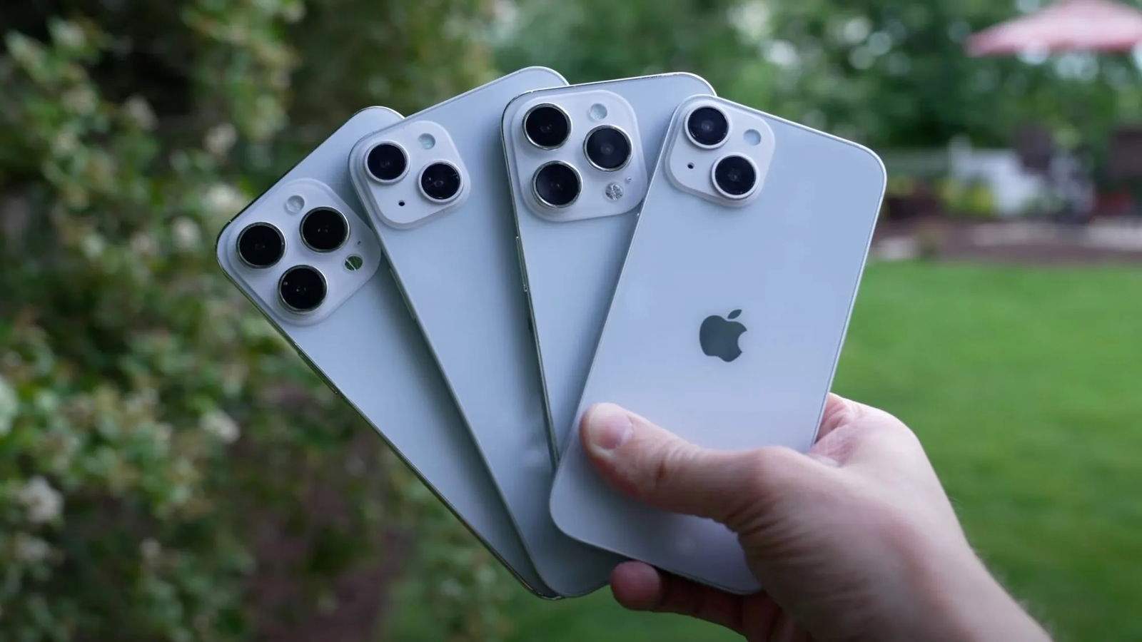 iPhone 14: un nou vídeo mostra els "dummies" dels 4 models