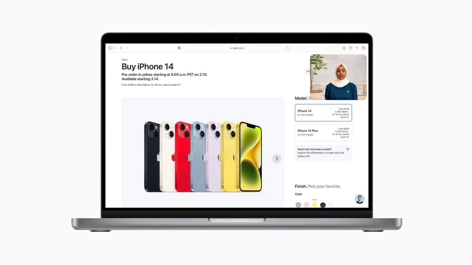 Els clients d'Apple podran comprar el seu iPhone per videotrucada
