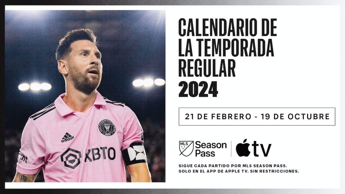 MLS Season Pass 2024 arriba a l'app Apple TV: això et costarà veure Messi