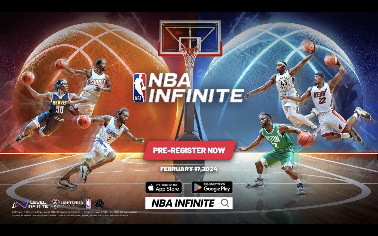 NBA Infinite és el nou joc de bàsquet que arriba a l'iPhone, l'iPad i el Mac