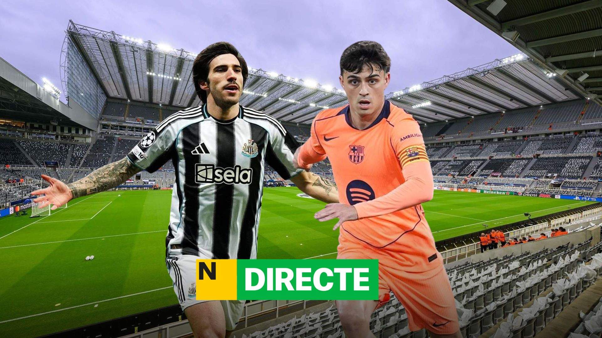Newcastle - Barça de la Champions League, DIRECTO | Última hora del partido de hoy