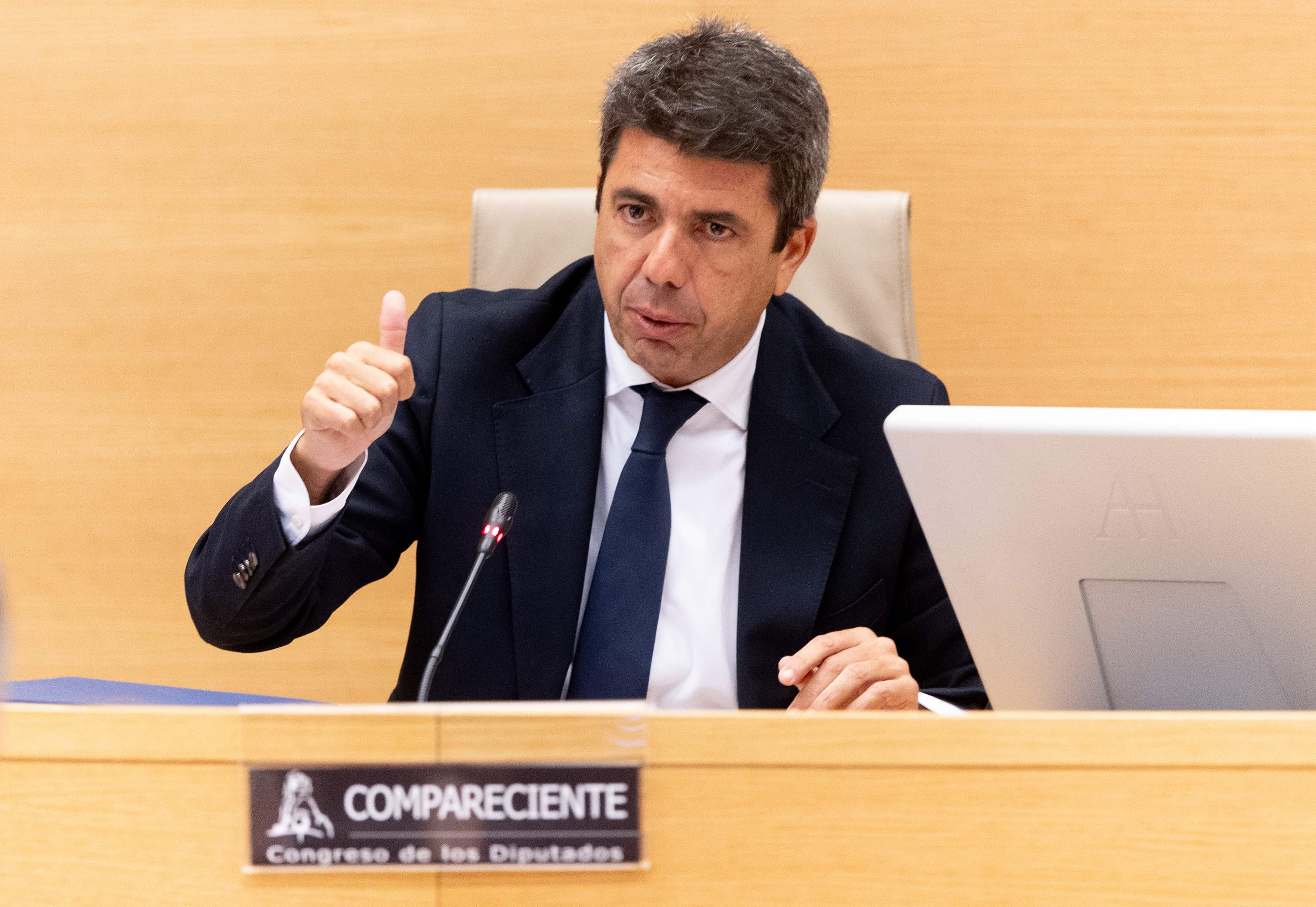 EuropaPress 7106774 presidente generalitat valenciana funciones carlos mazon comparece comision