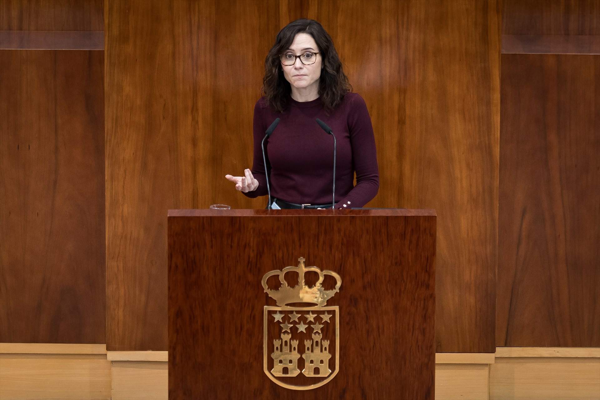 Presidenta Comunitat de Madrid Isabel Díaz Ayuso / Diego Radamés / Europa Press