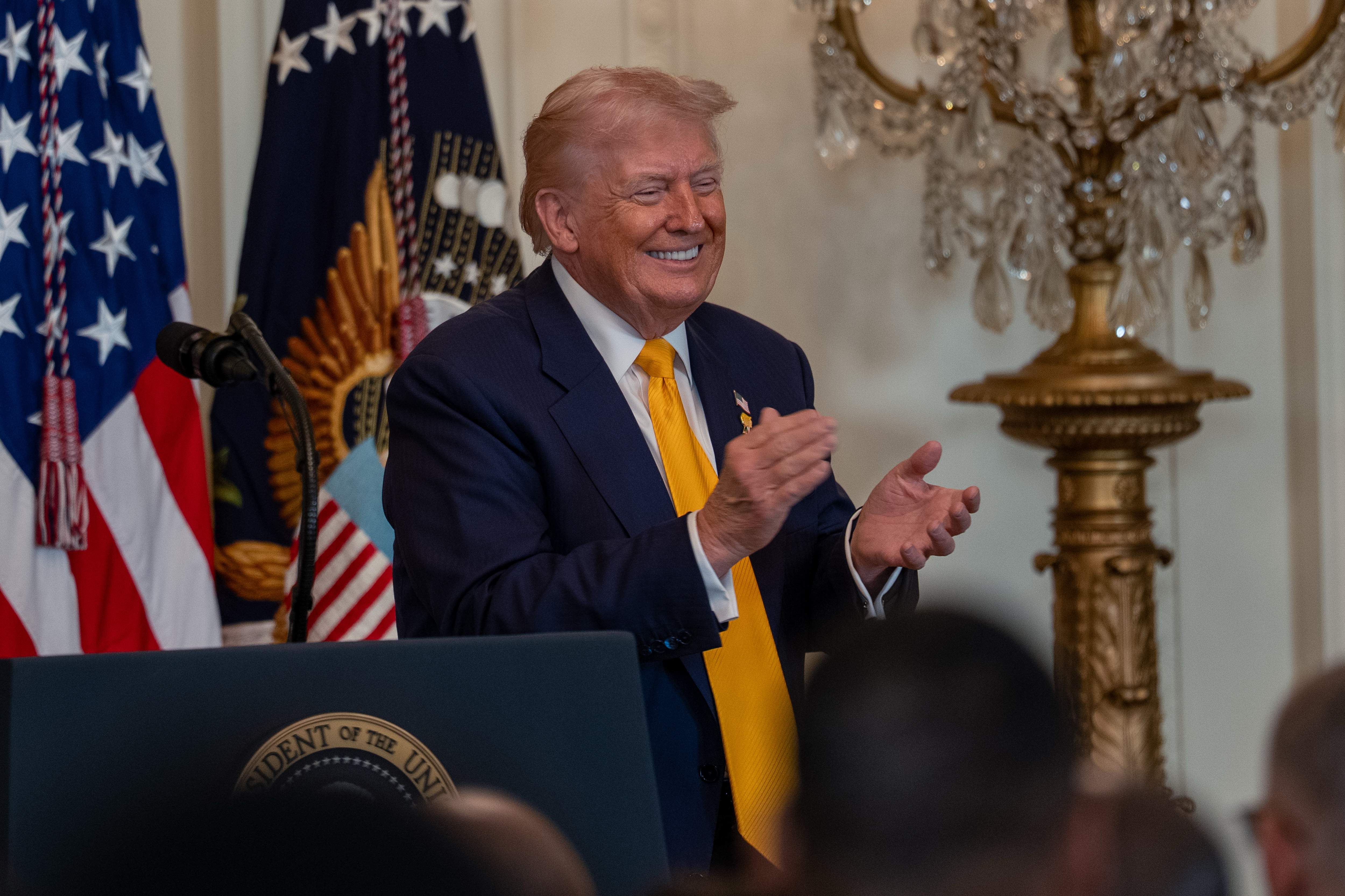 Trump "no está contento" con la elección del hijo de Khamenei como nuevo líder de Irán: "No durará mucho"