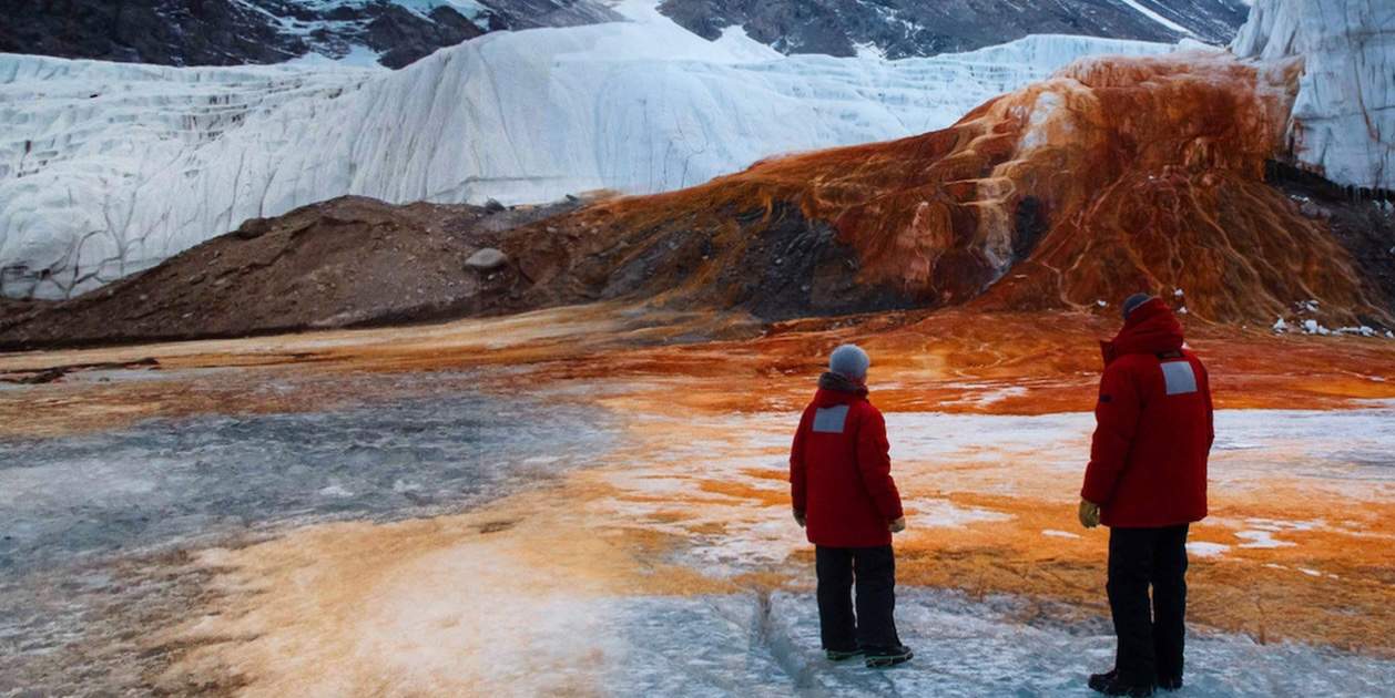 Los perturbadores “ríos de sangre” de la Antártida por fin tienen una explicación científica