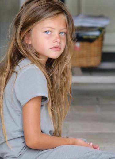 Thylane Blondeau, de nena