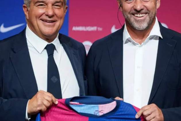 Jan Laporta i Hansi Flick IG