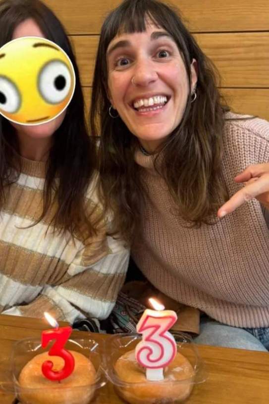 La Neus Rossell, celebrant el seu aniversari amb una amiga IG