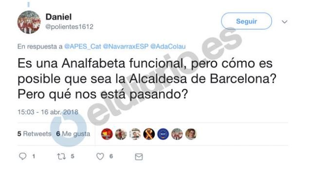 colau analfabeta eldiario