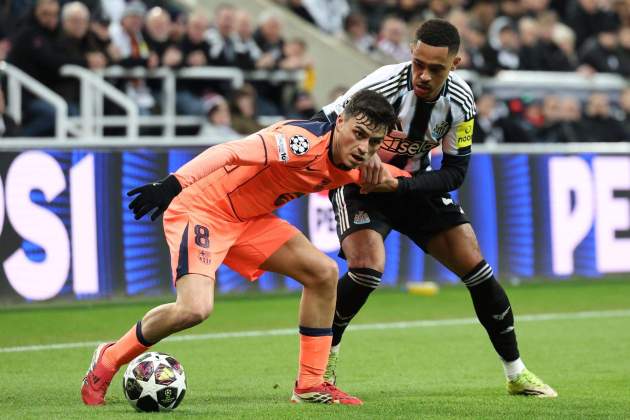 Newcastle Barça Champions League EFE