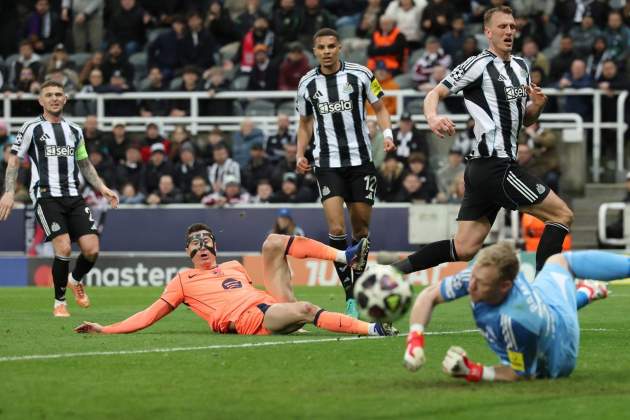 Newcastle Barça Champions EFE