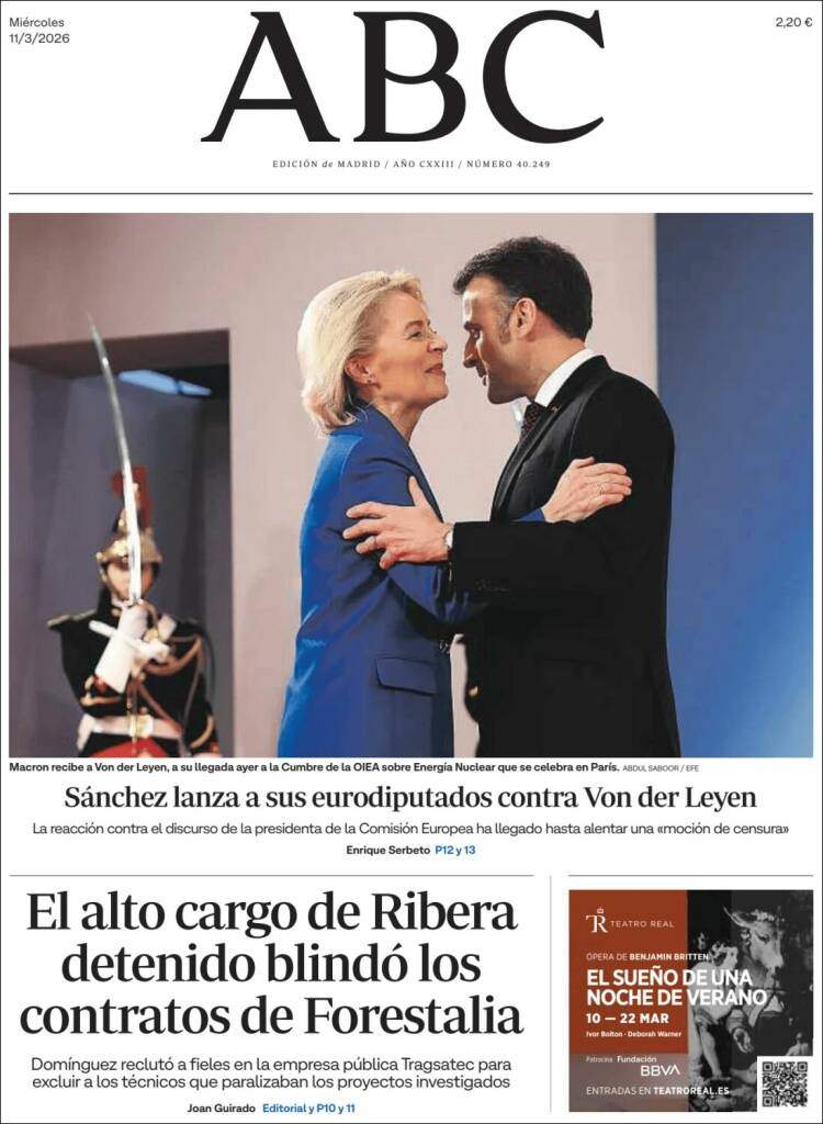 'ABC', 11 de marzo de 2026