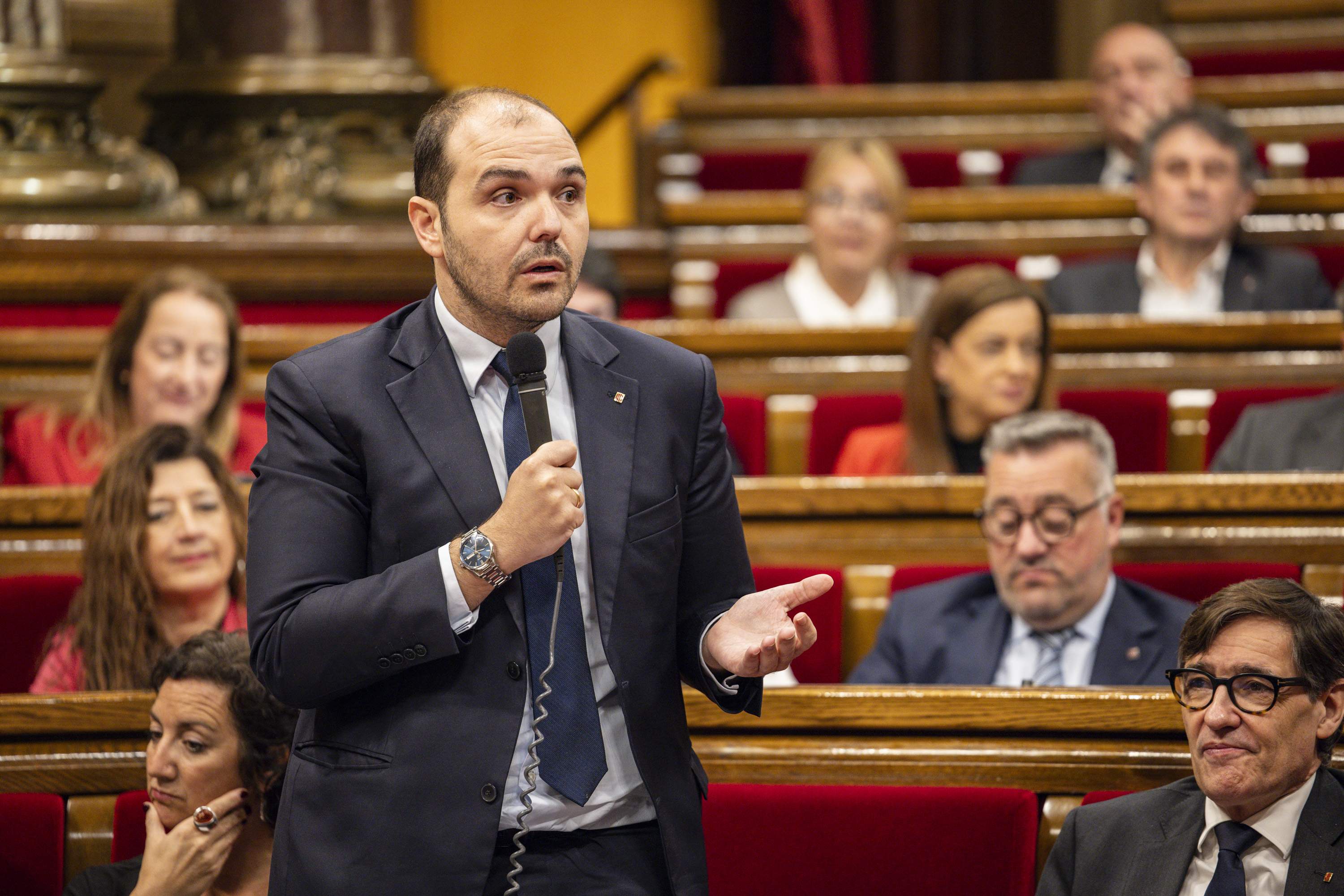 Ple Parlament conseller presidència dalmau / Foto: Carlos Baglietto