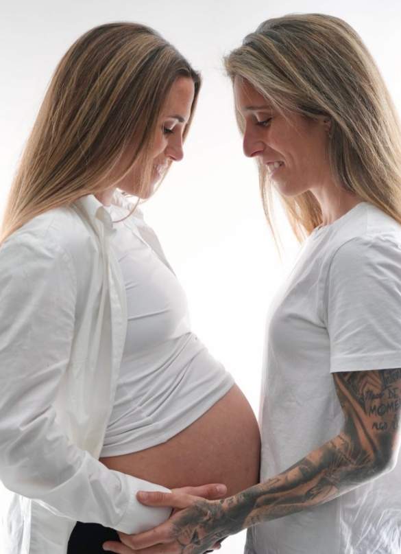 MartaTurmo i Cristina Baudet ja són mares IG