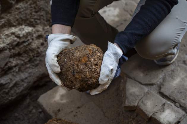 Hallazgos arqueológicos Calle Antic Sant Joan / Foto: Carlos Baglietto