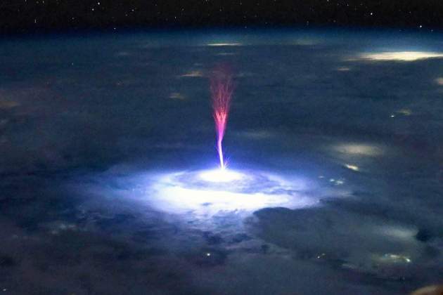 Fotografía tomada desde la Estación Espacial Internacional Fotografía tomada desde la Estación Espacial Internacional