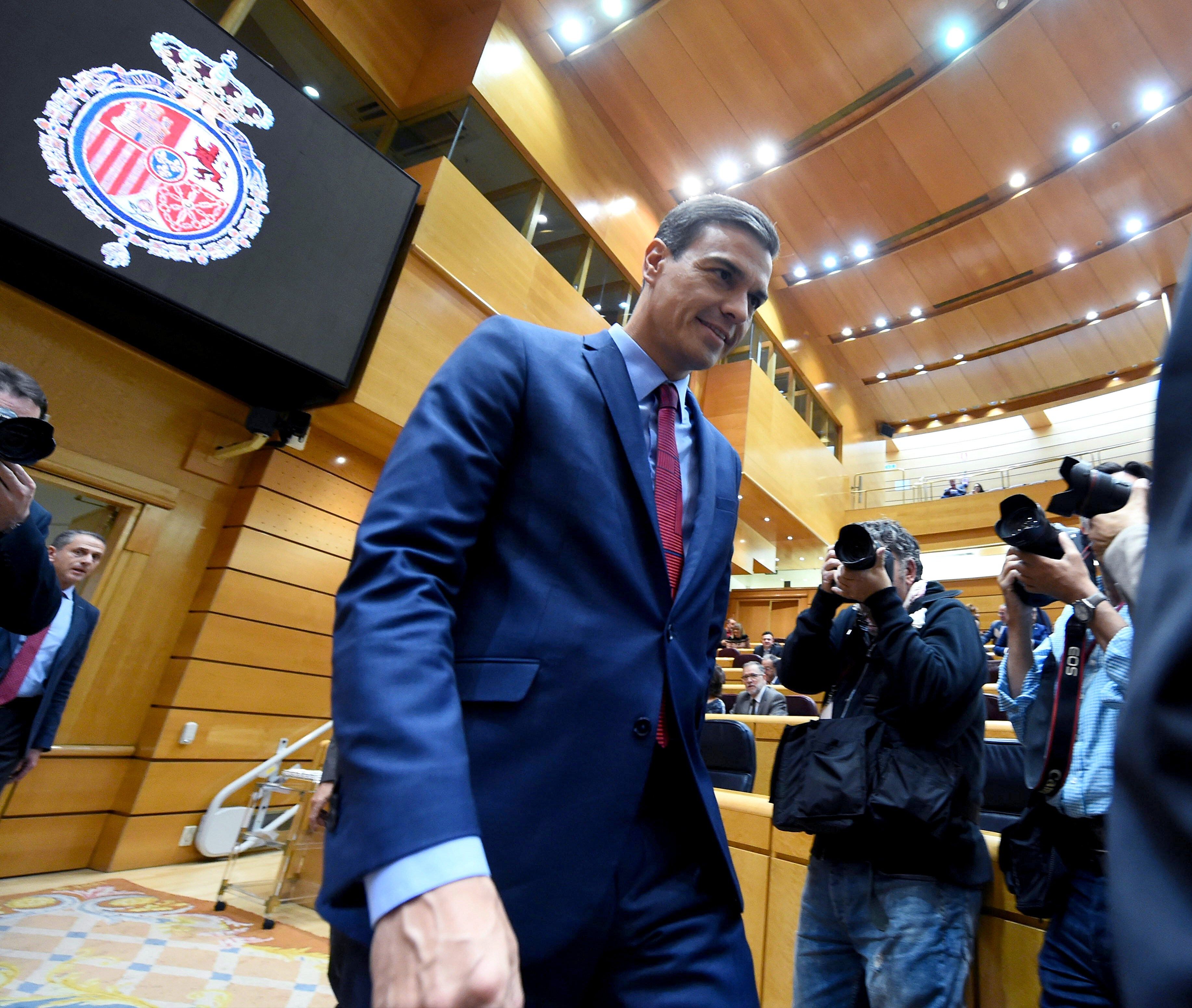 Sánchez porta la reprovació del Rei al TC “per pur convenciment”