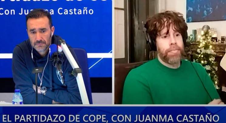 Juanma Castaño i Dani Senabre a 'El Partidazo' de COPE