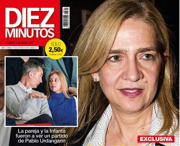 Cristina con verruga antigua e Iñai en el palco con el amante, Diez minutos