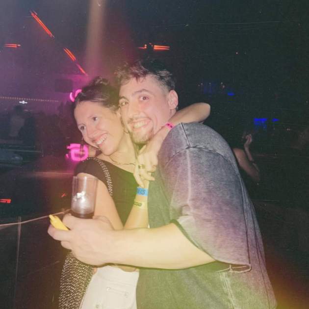 Xavier Coca con María, su novia / Instagram 