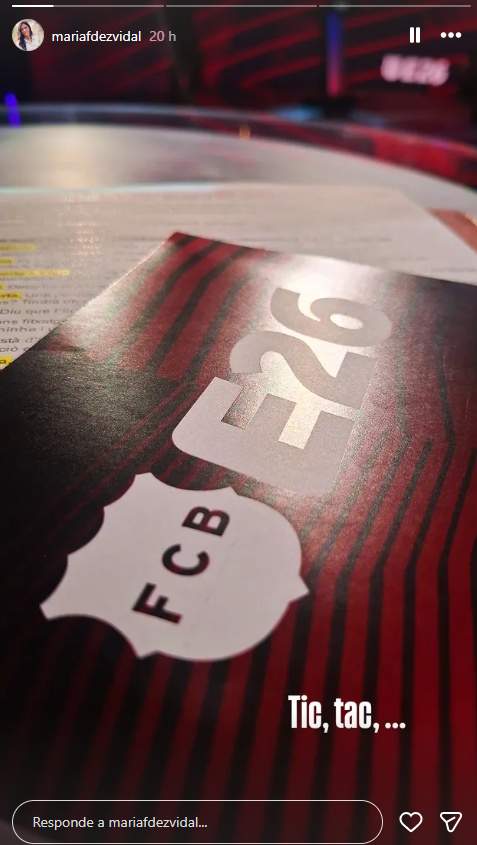 Maria Fernández Vidal prepara el debate, Ig