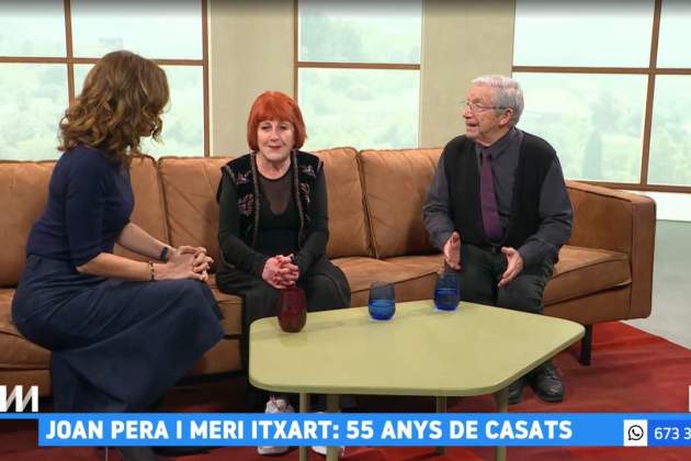 La Meri Itxart i el Joan Pera, 55 anys casats, al 'Tot es mou' amb la Melero TV3