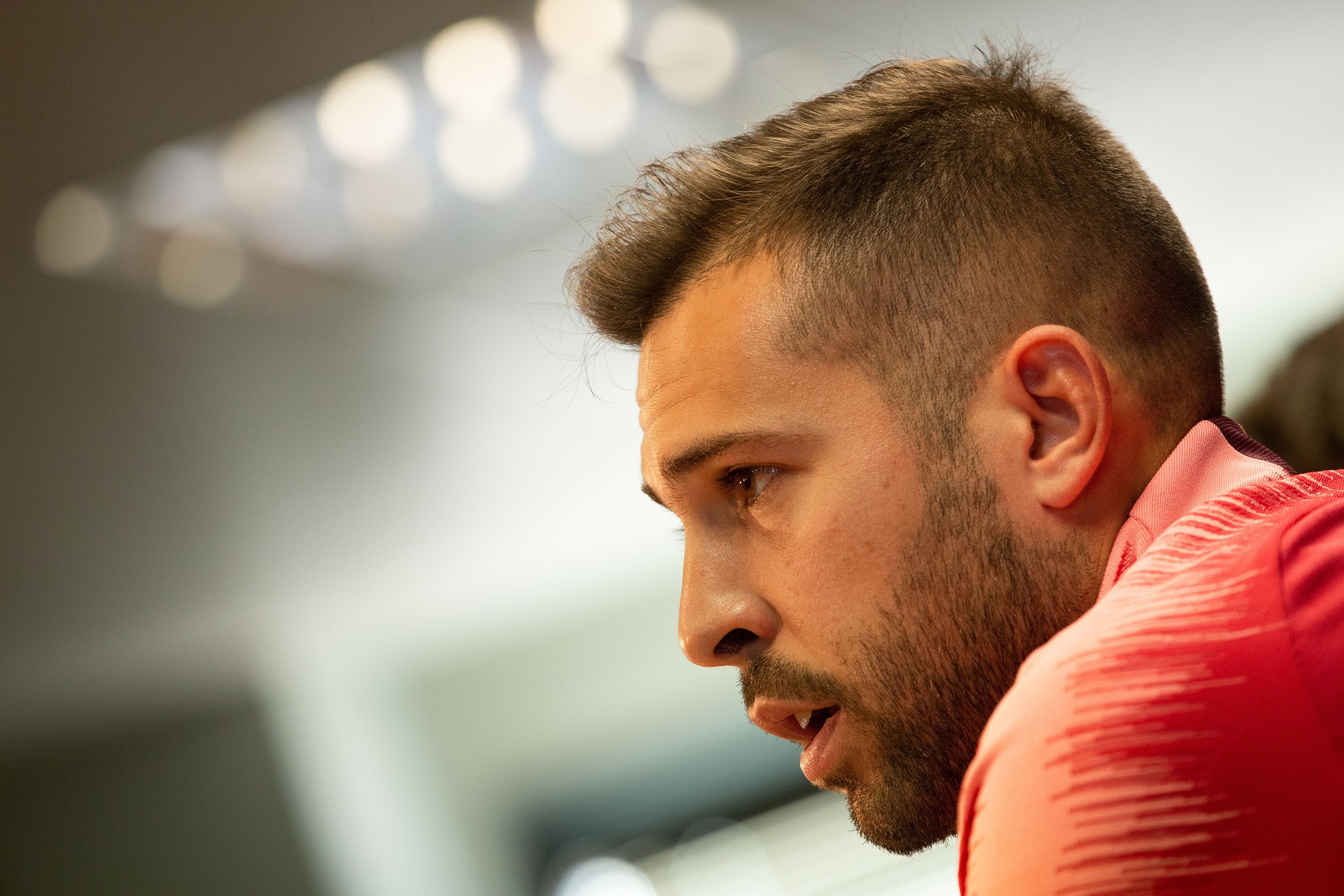 Jordi Alba: "Ens costarà molt més guanyar sense Messi"