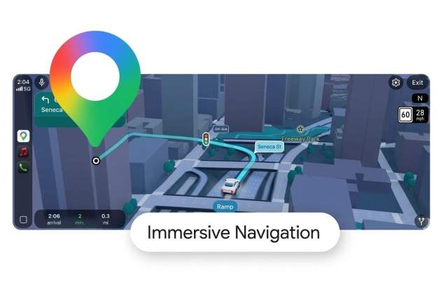 Navegación inmersiva en Google Maps
