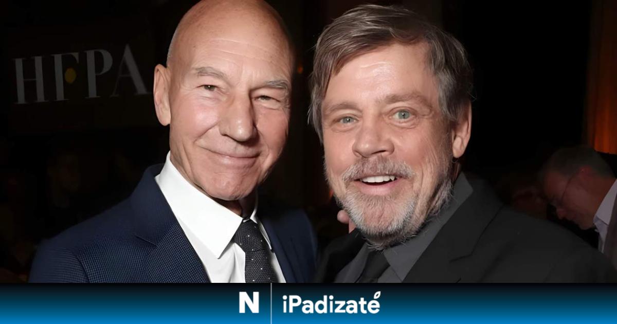 ¿Cómo sería un crossover de Star Wars y Star Trek? Patrick Stewart y Mark Hamill hablan sobre cómo hacerlo
