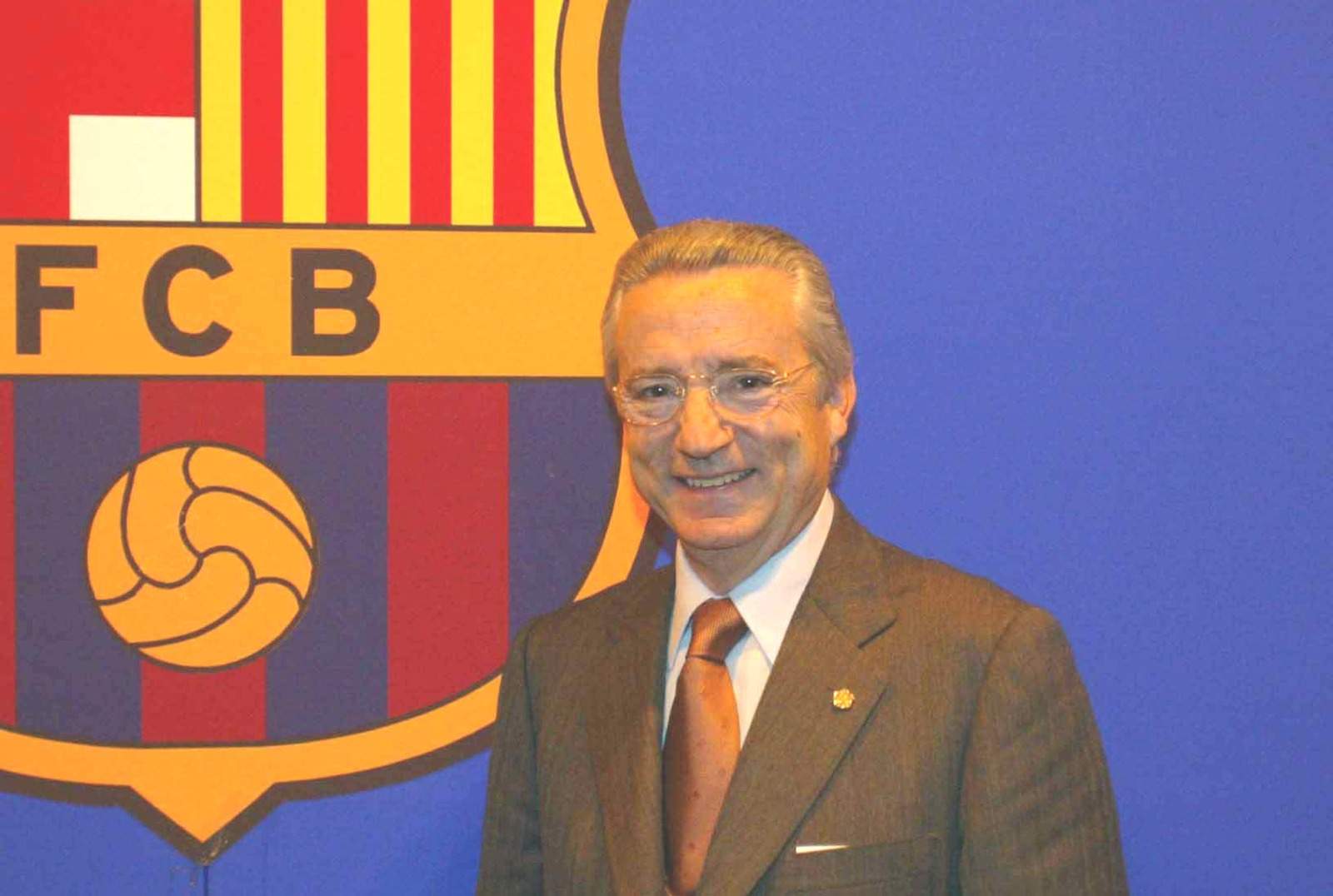 El Barça recuerda con pésame a Enric Reyna, expresidente del club durante 82 días