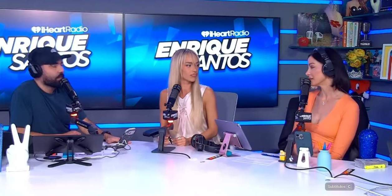 Bad Gyal fent promoció a Colòmbia, al programa d'Enrique Santos / YouTube