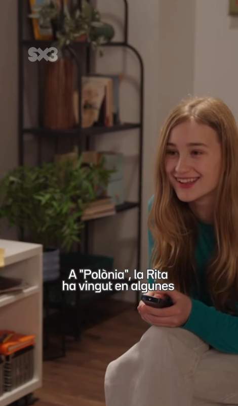 La Rita, la filla de Nesa Vidaurrázaga fent d'actriu al 'Polònia' / 3Cat