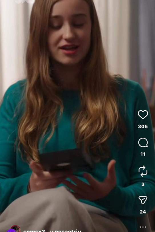 La Rita, la filla de Nesa Vidaurrázaga fent d'actriu al 'Polònia' / 3Cat