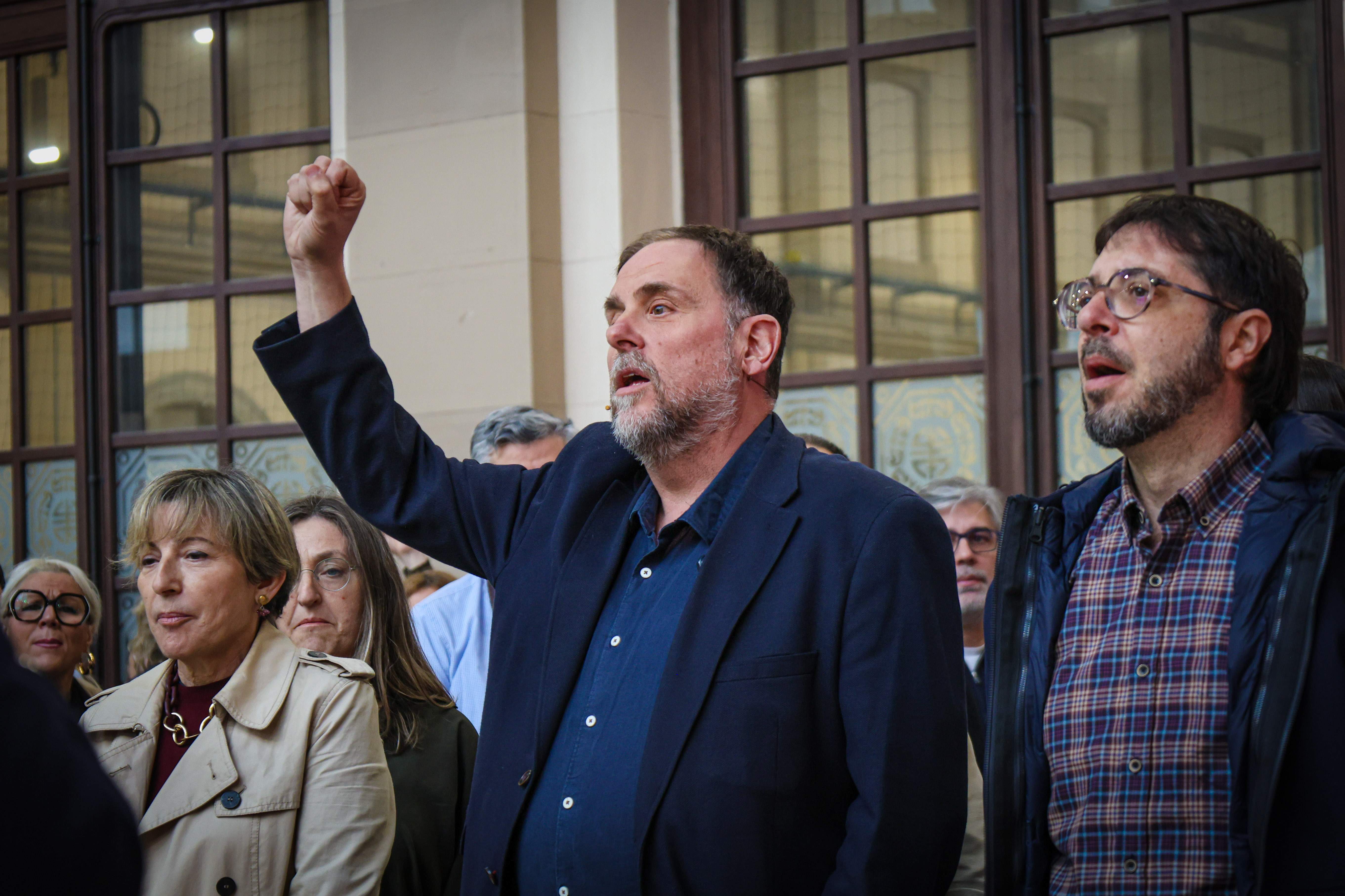 Junqueras manté l'envit a Illa: "Si les presons no ens han rendit, tampoc ens rendirà cap pressió"