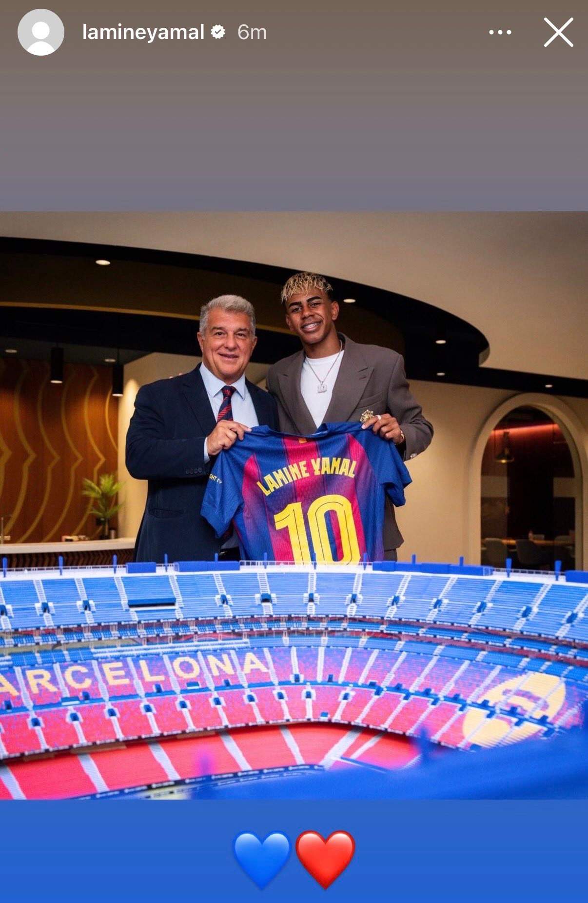 Lamine Laporta / Foto: Instagram