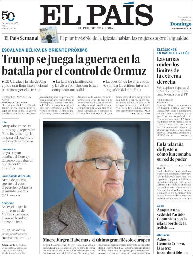 'El País' 15 'El País' 15