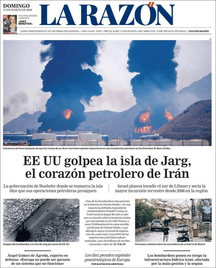 'La Razón' 15 'La Razón' 15