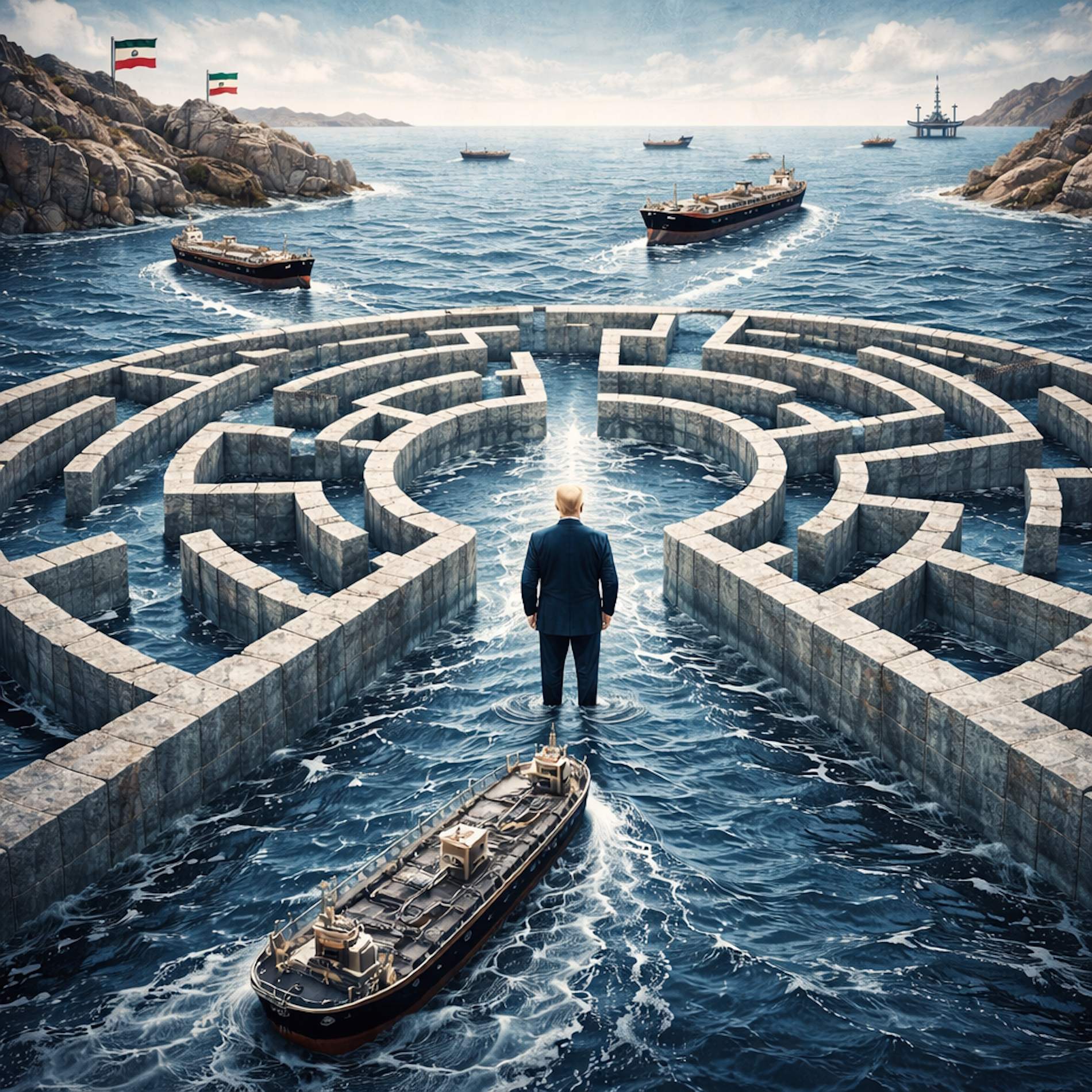 Trump, atrapat en la cruïlla de l’estret d’Ormuz a les portades