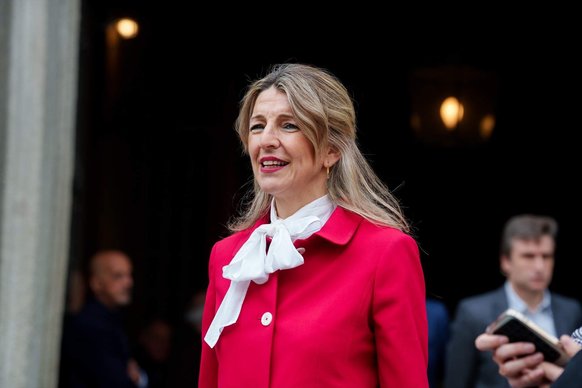 Yolanda Díaz viaja a EE. UU. para asistir a los Óscar en los que ‘Sirat’ opta a la estatuilla