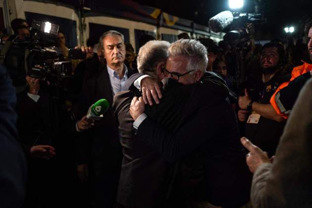 Joan Laporta celebra / Foto: Carlos Baglietto Joan Laporta celebra / Foto: Carlos Baglietto