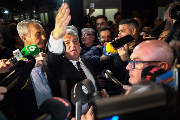 Joan Laporta Carlos Baglietto Joan Laporta Carlos Baglietto