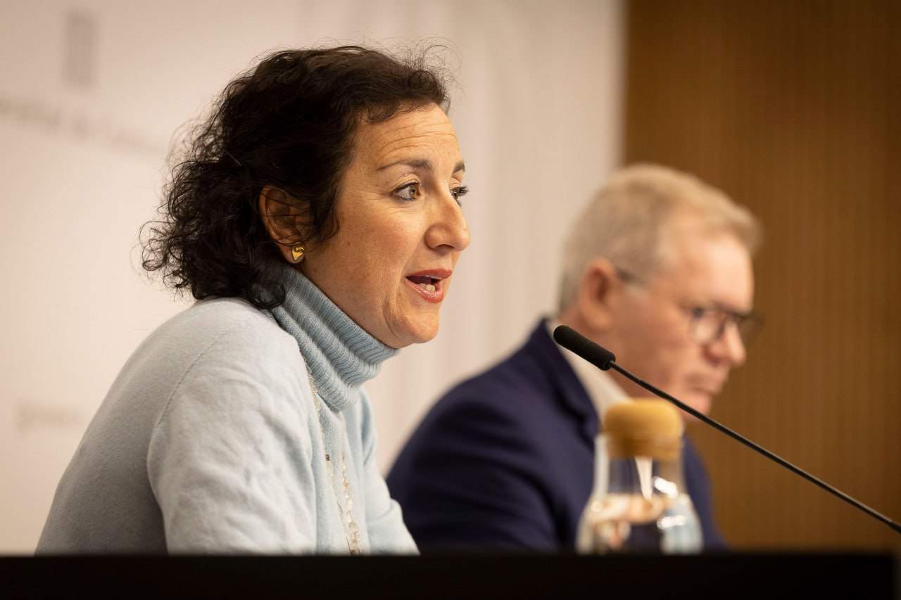 Alícia Romero roda de premsa Economia / Economia